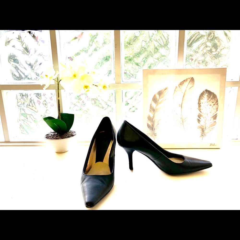 Black Calvin Klein heels